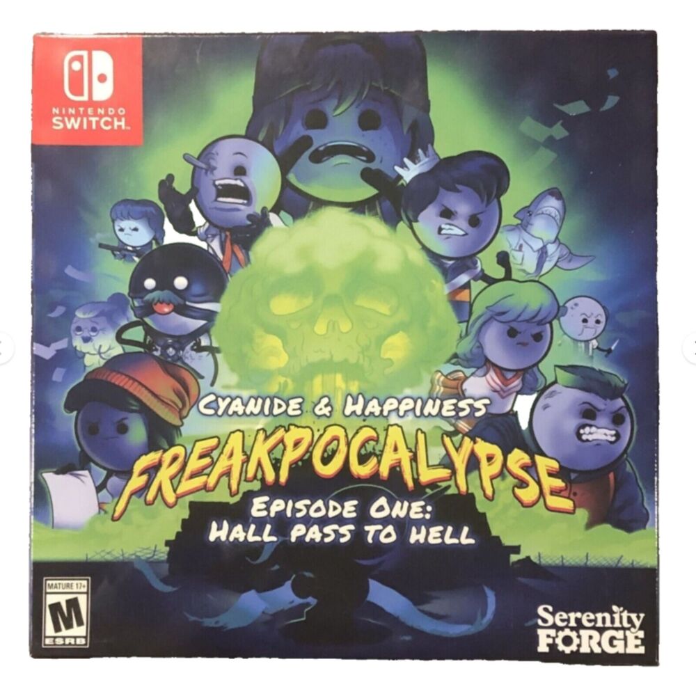 Cyanide and Happiness Freakpocalypse Collectors Edition Nintendo Switch LRG New